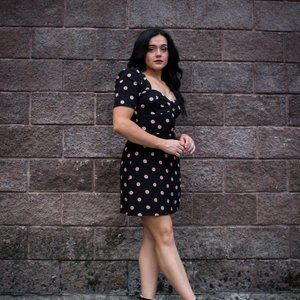 Reformation Brittney Midi Dress + Kisses